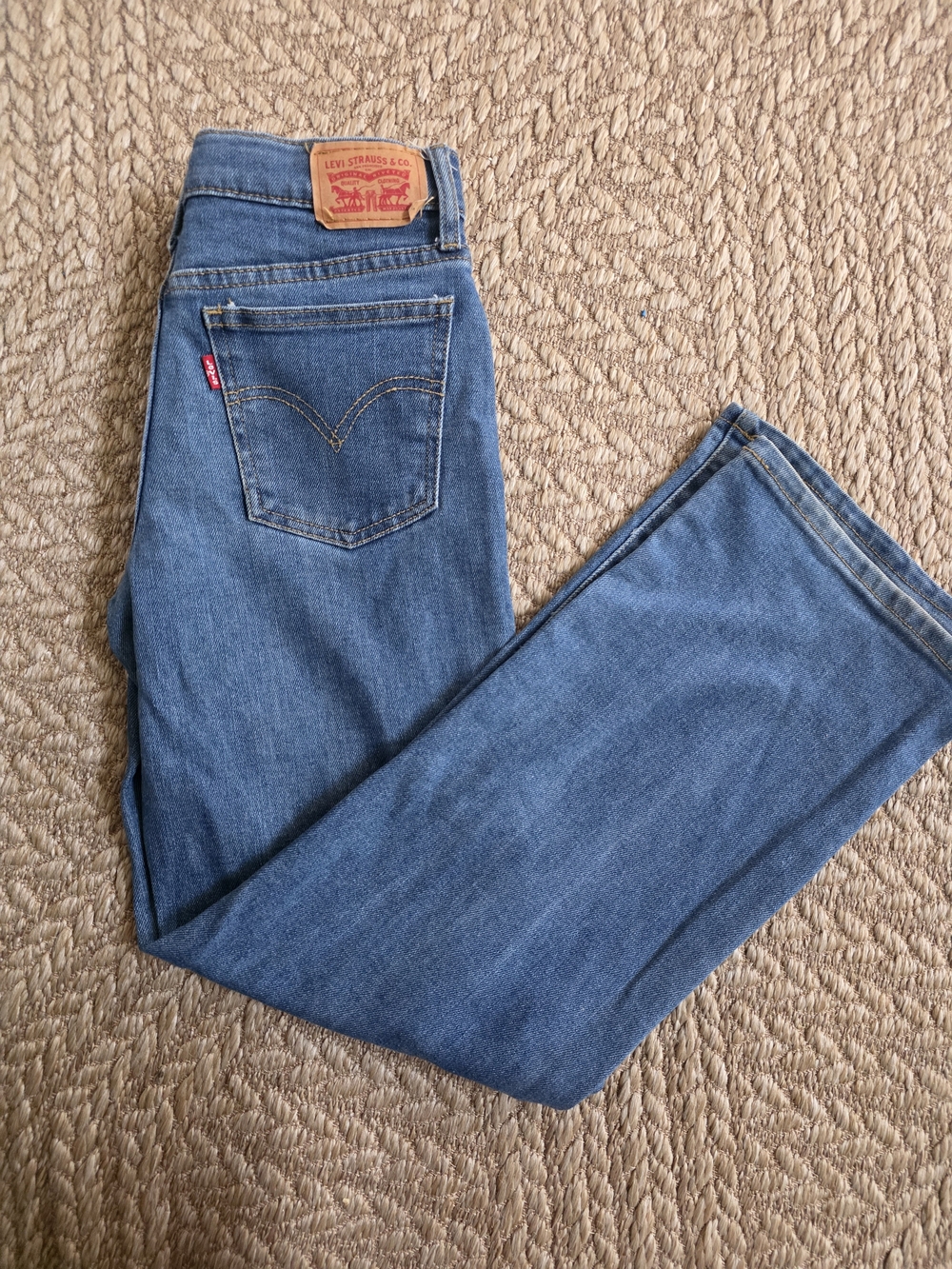 Levi's Kids Blue Straight-Leg Jeans